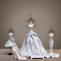 European-style jewelry rack Princess earrings rack jewelry rack creative display to send girlfriend friends girlfriends birthday gifts