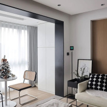 Stainless steel door cover door frame very narrow window cover balcony pass aluminum alloy metal titanium gold line magnesium alloy