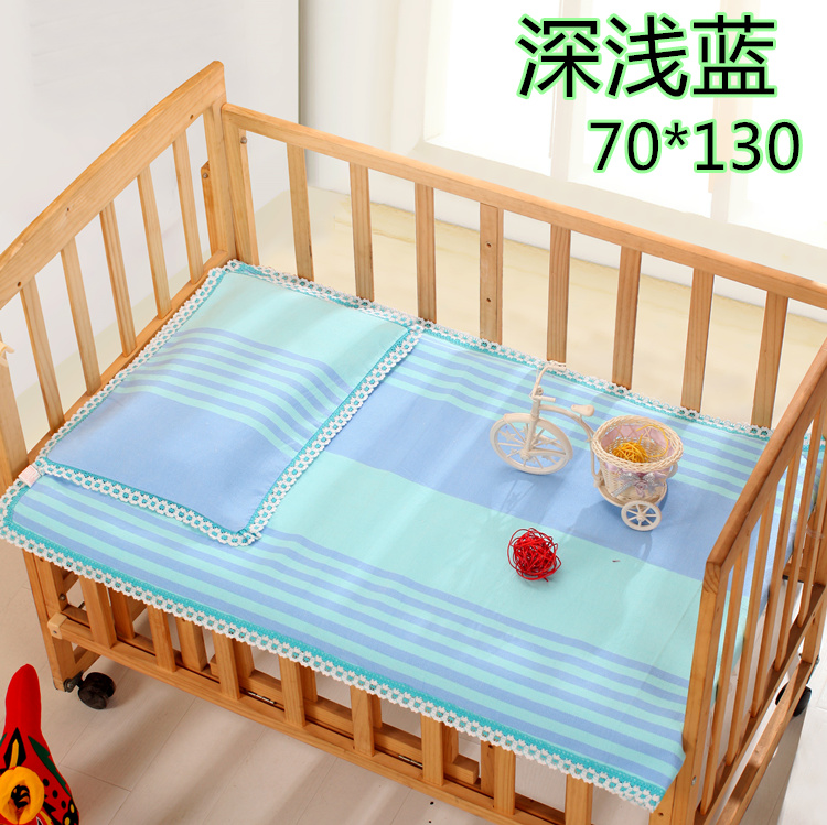 [Special] mỗi ngày, khăn trải giường trẻ em bông cũ thô con bé dày vải mat vườn ươm mùa hè mát mẻ - Khăn trải giường các mẫu ga trải giường đẹp