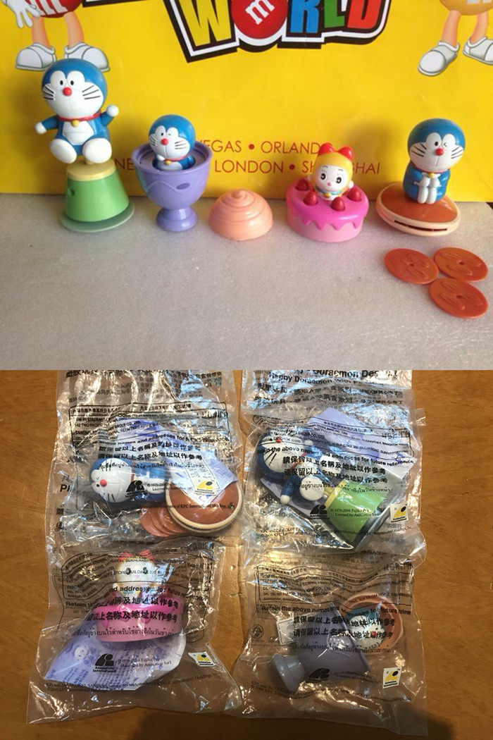 KFC Gourmet Food Party Sweetheart Party Early Years Toys with Doraemon A Dream Cute Pendulum and Cat Machine Cat