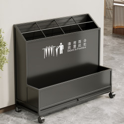 Umbrella Storage Rack for Placing Umbrellas at the Entrance, Umbrella Holder with Drainage, Household Entryway and Commercial Use Gadget