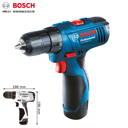 Bosch (BOSCH) Home 10 8v Lithium electric charging drill screwdriver Electric screw driver TSR1080-2-LI