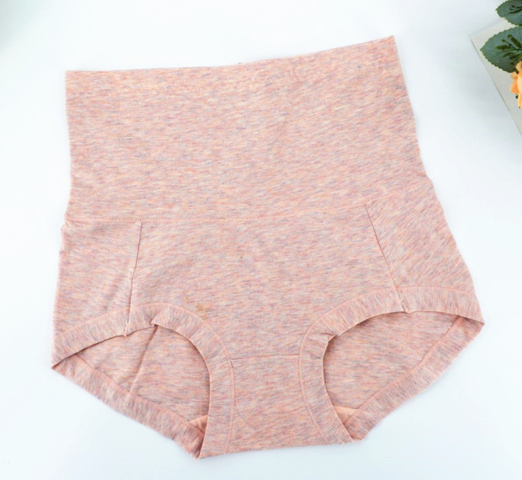 2 giá Đồ lót nữ mới của Fu Nilai co giãn bằng vải thun eo cao, hông thoáng khí, nhỏ, phẳng, góc 3036 sịp con voi