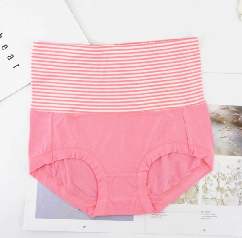 Đầm xòe cạp cao của phụ nữ đích thực Fu Nilai hông Modal cotton mềm mại quần lót boxer 2553