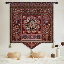  Phoenix art tapestry Moroccan style jacquard tapestry ins hanging cloth Ethnic living room sofa Bed and breakfast soft decoration