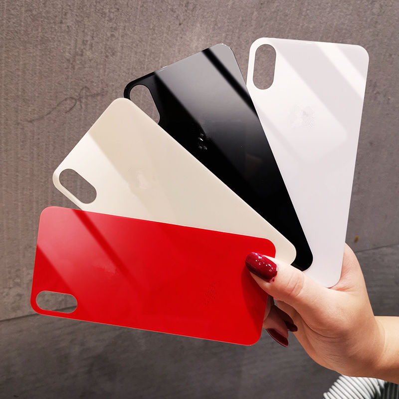 Applicable to Apple X Tempered Glass Backfilm XR XS Reform 12 rear film xsmax protective film 7p 8p Mobile Phone 13 Tempered Backfilm 11 Apple 13 Prom