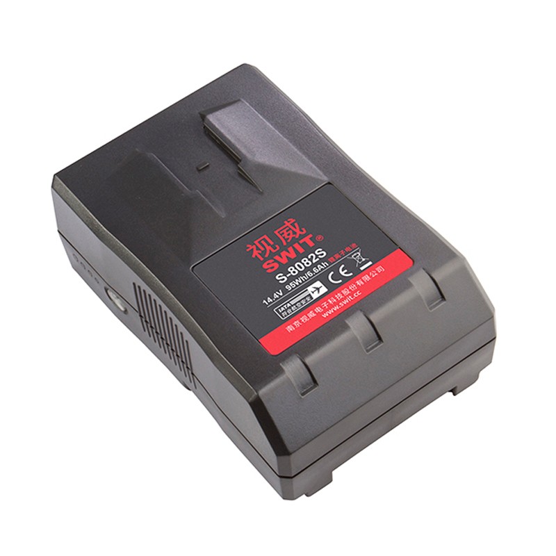 SWIT vision S-8082S 95Wh V-shaped camera lithium battery 95Wh 6 6Ah can be brought with aircraft