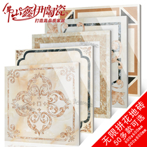 All-rigid stone European-style living room parquet floor tiles 800x800KTV hall puzzle bar entrance porch aisle tiles