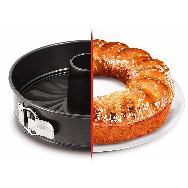 French original single upmarket imported Huafu non-stick coated round living bottom Qi Wind Cake 2 pieces of baking mold