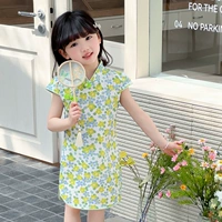 Cheongsam Monet Green