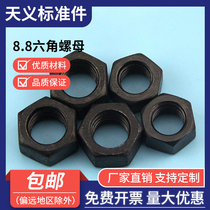 8 Grade 8 high strength hexagon nut Grade 8 Hexagon nut M2M2 5M3M4M5M6-M30