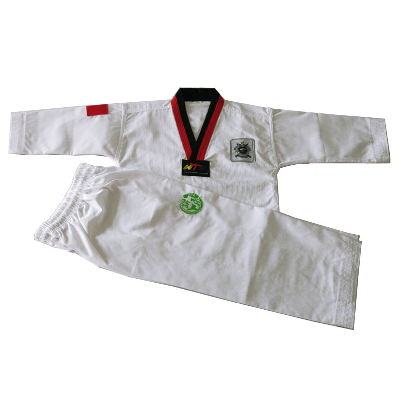 Taekwondo ACM fabric children spring summer training clothing adult long short sleeve men and women first school comfortable road suit