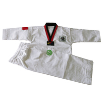 Taekwondo clothing ACM fabric Childrens spring and summer training clothing Adult long and short sleeves men and women beginner comfortable road clothes