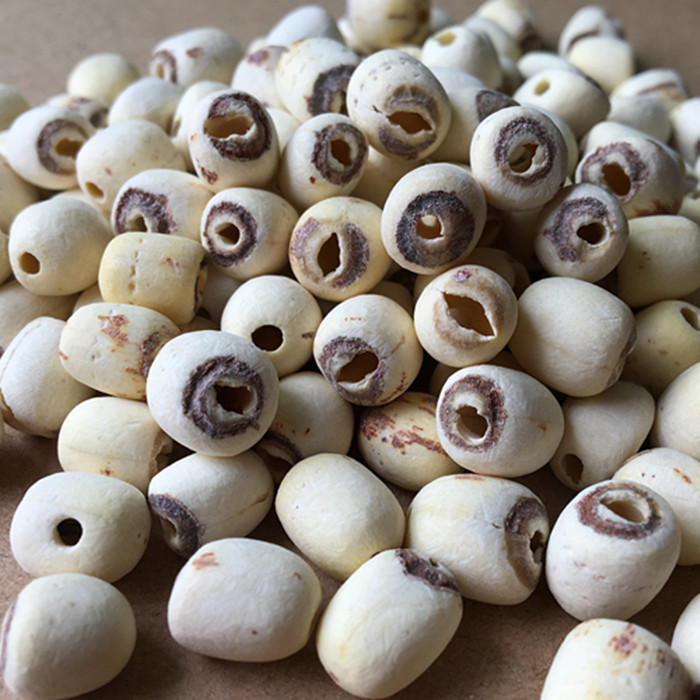 2022 New cargo small grain lotus seed white lotus seed farmhouse self-produced dry goods without core to core 500g 1 catty