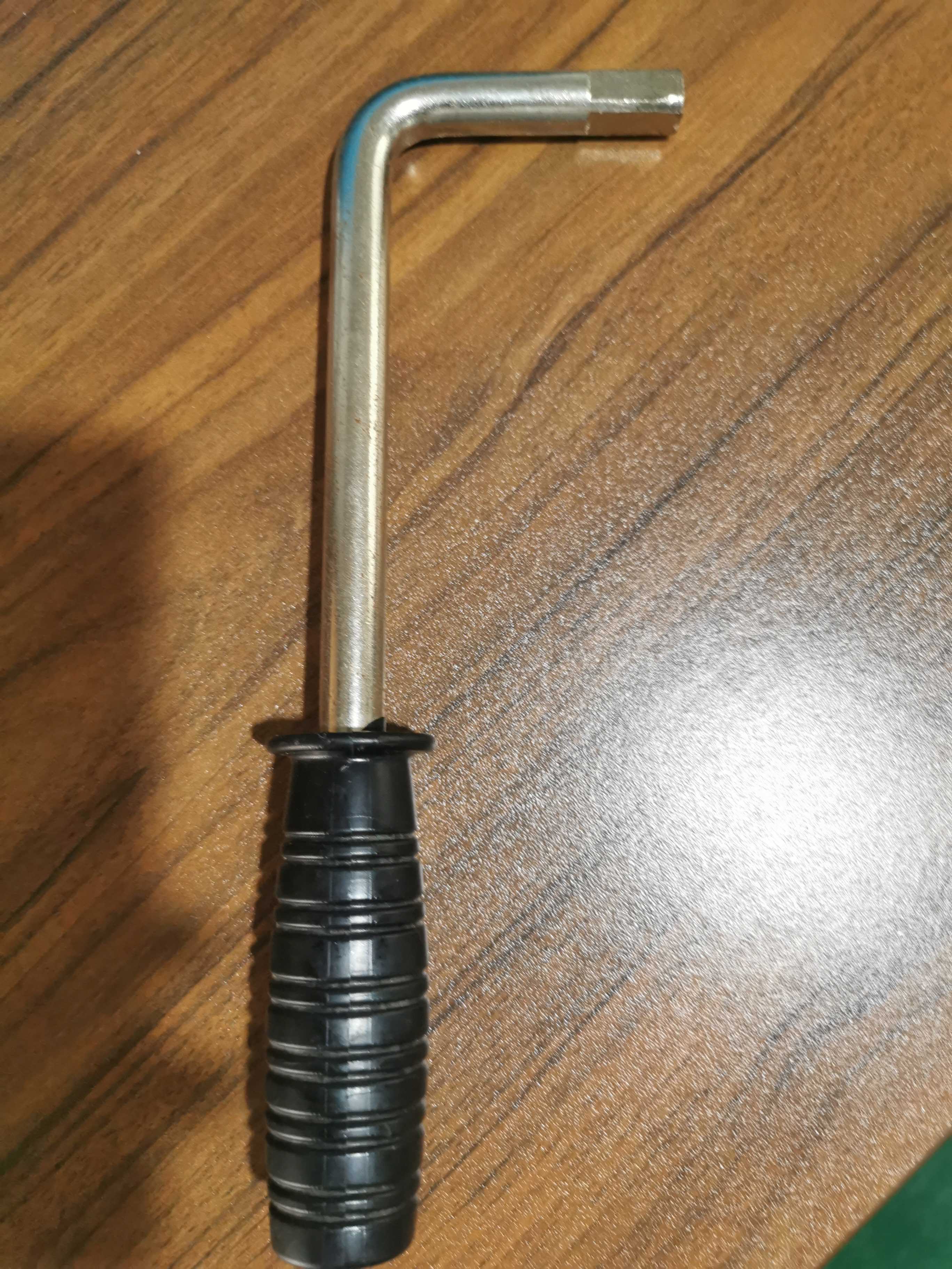 Opening and closing tool for mobile partition wall with hand telescopic mechanism