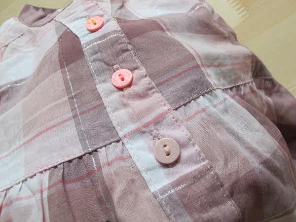 Chemise fille à manche longue en coton - Ref 2086468 Image 12