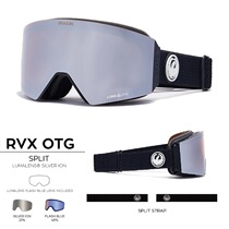 2021DRAGON Korean ski glasses Single double board Double lenses Asian Anti-Fog Cylinders Silver Snowglasses RVX
