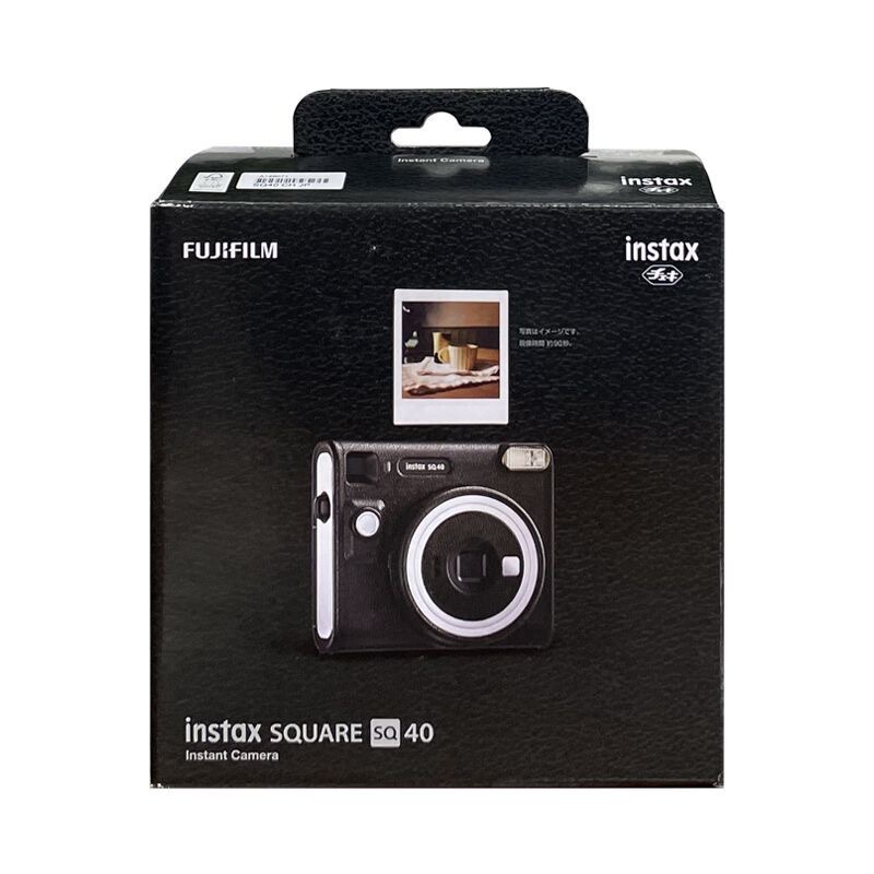 Fuji Sq40 Instant Imaging Film Camera Black Brand New Genuine One-Year Warranty
