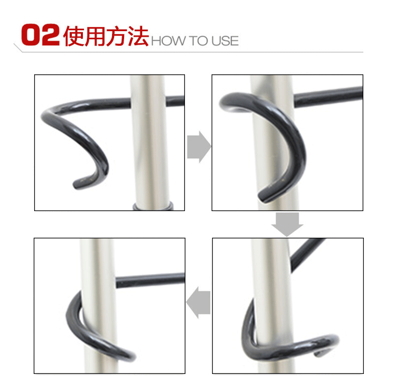 Ngoài trời đa năng cắm trại lều ánh sáng móc di động đậm đuôi lợn hai chiều S-type hơi đứng móc - Lều / mái hiên / phụ kiện lều móc leo núi