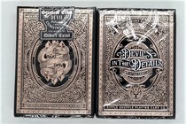 Imported from the United States Devils in the Details rose gold devil details collection playing cards