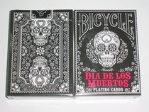 American original imported Bicycle Dia de Los Muertos Black bicycle playing cards