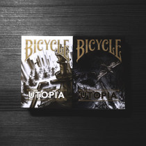 The United States imported Bicycle Utopia Gold Utopia bicycle playing cards