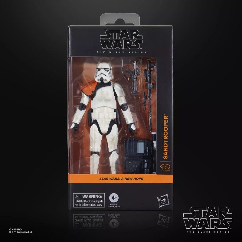 Hasbro Star Wars Black Box Desert Stormtrooper White Trooper Sandtrooper 6inch Action Figure