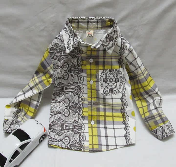 Chemise garcon à manche longue - Ref 2079317 Image 9