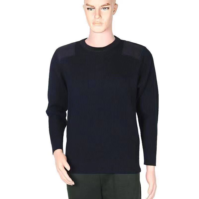 Round Collar Sweater Cadres Sweater Business Career Tooling Sheep Sweater Jersey Undershirt-Taobao