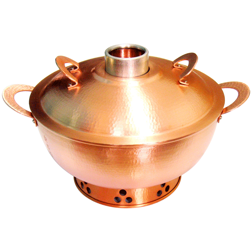 ★銅揚鍋　約φ33cm 業務用 京都westside33鍛金工坊手打錘目銅鍋／鋁鍋- 覓覓生活器具| MeMe