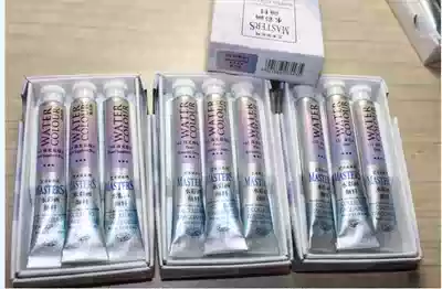 New Marley artist watercolor pigment pearlescent blue green 9ml branch pearlescent series master watercolor paint