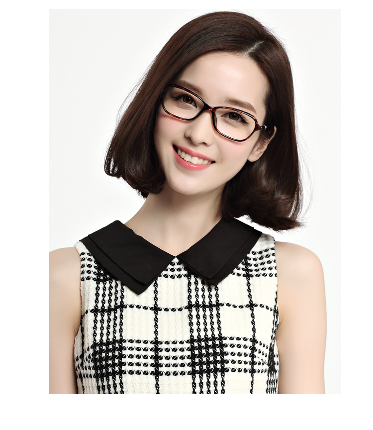 Kính khung cận thị nữ mô hình tr90 đổi màu kính cận thị nữ siêu nhẹ kính retro khung nữ kính mỏng khung thủy triều giá kính cận