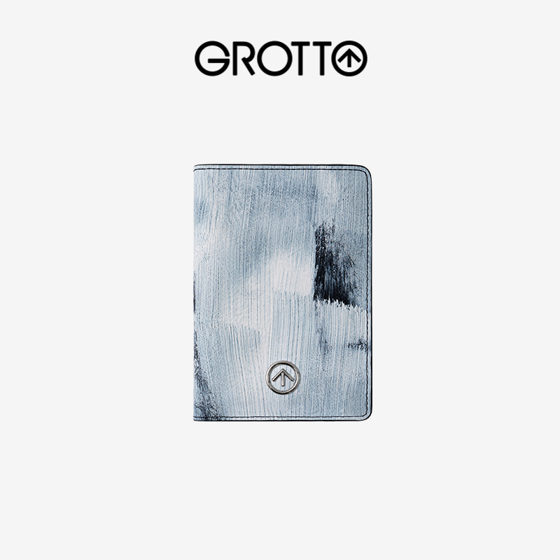 Grotto Brand Classic Arrow Logo Passport Holder Multifunctional Genuine Leather Card Holder Qixi Gift Grotto Brand Classic Arrow Logo Passport Holder Multifunctional Genuine Leather Card Holder Qixi Gift