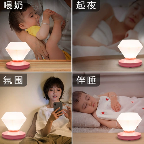 Светодиодный сенсорный электромагнитный магнитный ночник, фонарь для кровати