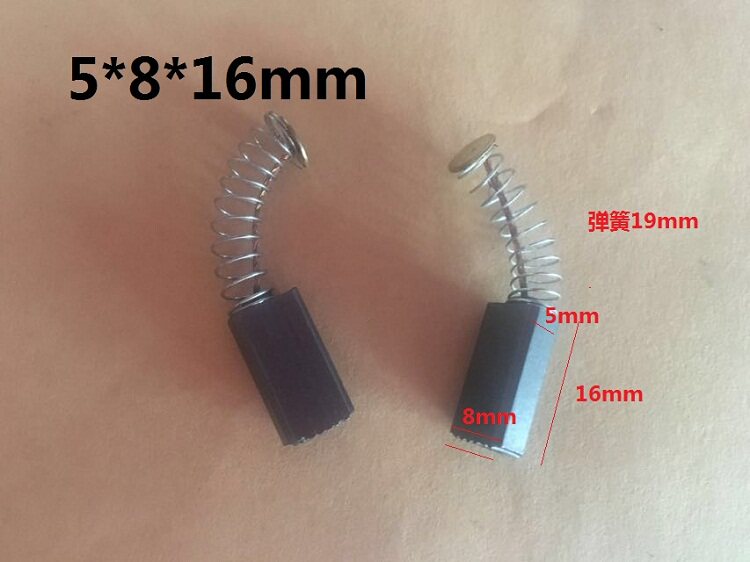 Carbon brush pick hammer cutting machine brush electric tool original carbon brush 5x8x16