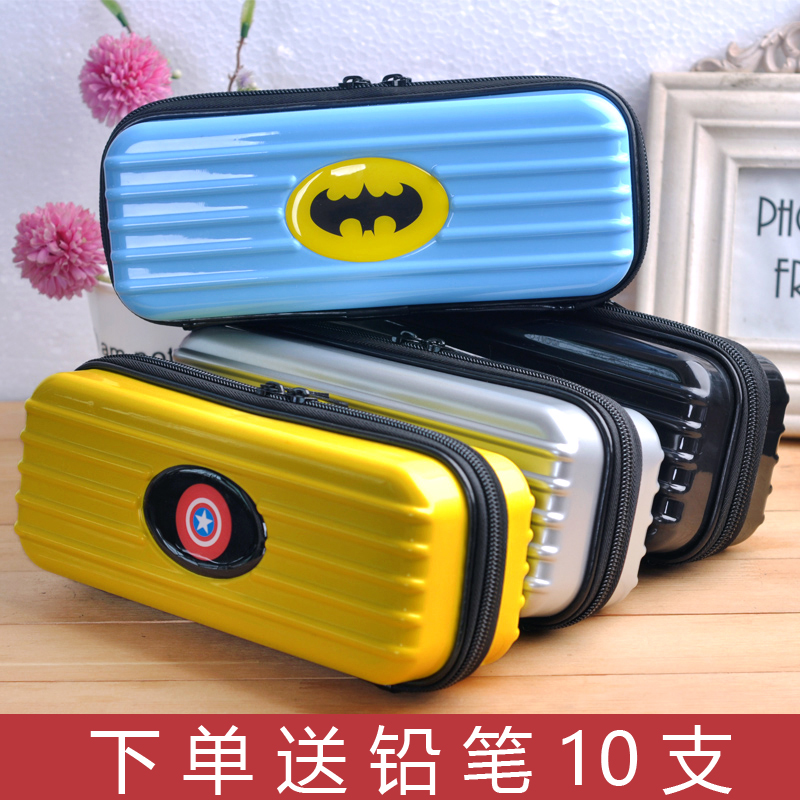 Customizable cartoon children's stationery box princess pencil case for men and women hard case multifunctional pupils in pencil box