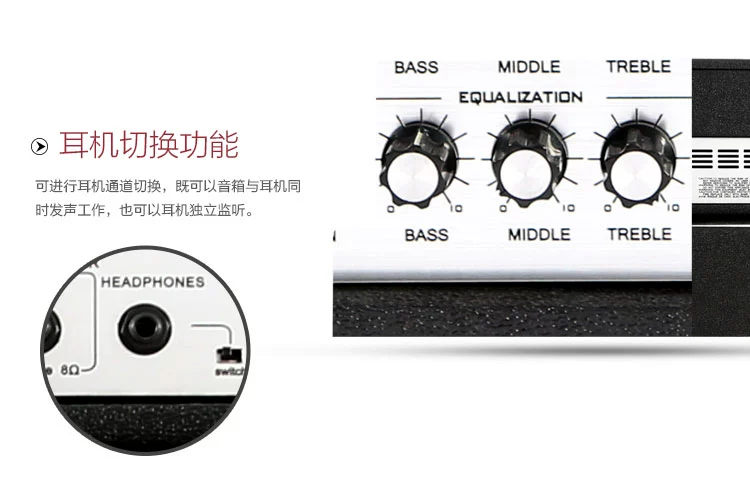 DURAND Durand D200 Ban nhạc đa chức năng diễn tập loa guitar điện Guitar bass tách âm thanh - Loa loa