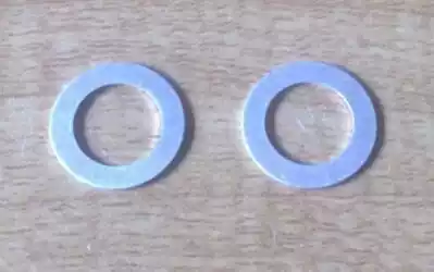 Environmental protection M7 potentiometer nut iron washer thin flat pad meson huasiping washer 2000 set