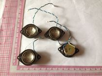Stock diameter 28MM 8 Euro 2W pot bottom bubble side belt ear with wire speaker rubidium iron boron horn 10 set