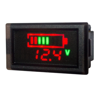 Percent waterproof lead acid nickel-hydrogen power display