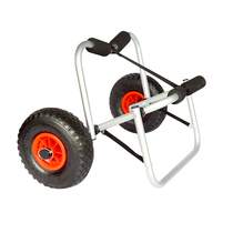 Kayak trolley two-wheeled trailer various platform boats ocean boats plastic boats hard boats suitable for sending straps