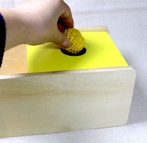 Montessori coin box teaching aids Montessori early education string ball box childrens finger exercise childrens educational teaching materials