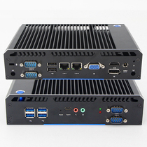 2840 Fanless Industrial Computer 4 Core i3i5 Embedded Mini Mini Host Dual Network 4K Micro Industrial Computer