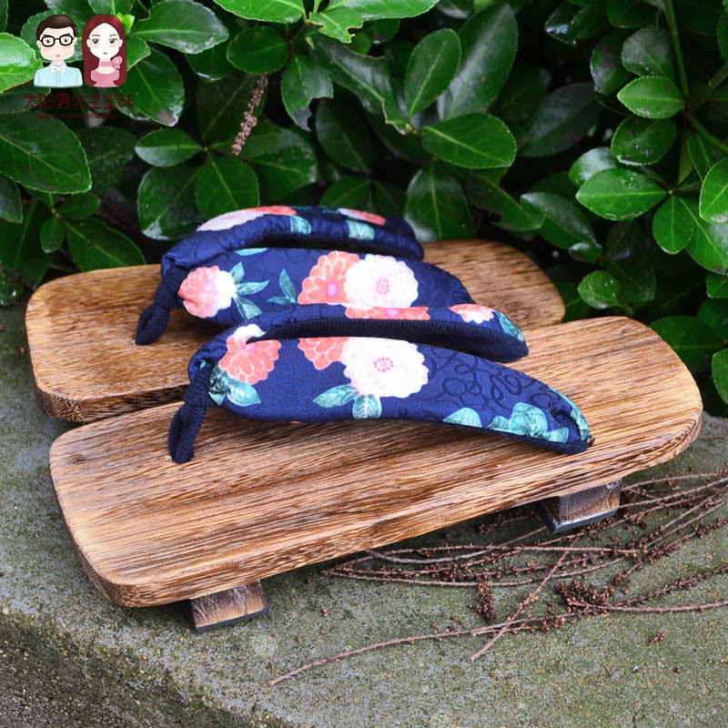 New Hani Ethnic Low-Heeled Wooden Clogs for Women, Cosplay Props, Dance Exam Pure Handmade Low-Heeled Two-Toothed Wooden Clogs Sandals New Hani Ethnic Low-Heeled Wooden Clogs for Women, Cosplay Props, Dance Exam Pure Handmade Low-Heeled Two-Toothed Wooden Clogs Sandals
