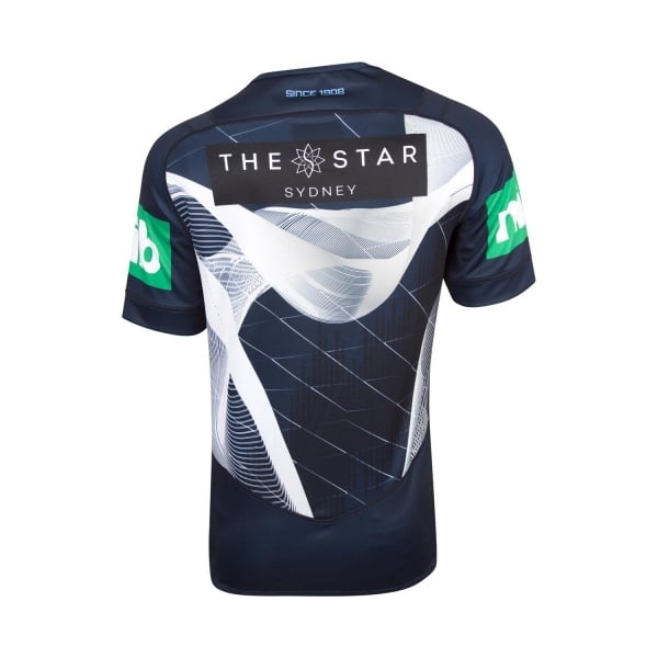 Bộ đồ bóng bầu dục Lan Holden 2019 mới Lan Holden vest ngắn tay quần áo bóng bầu dục Rugby Jersey - bóng bầu dục găng tay chơi bóng bầu dục