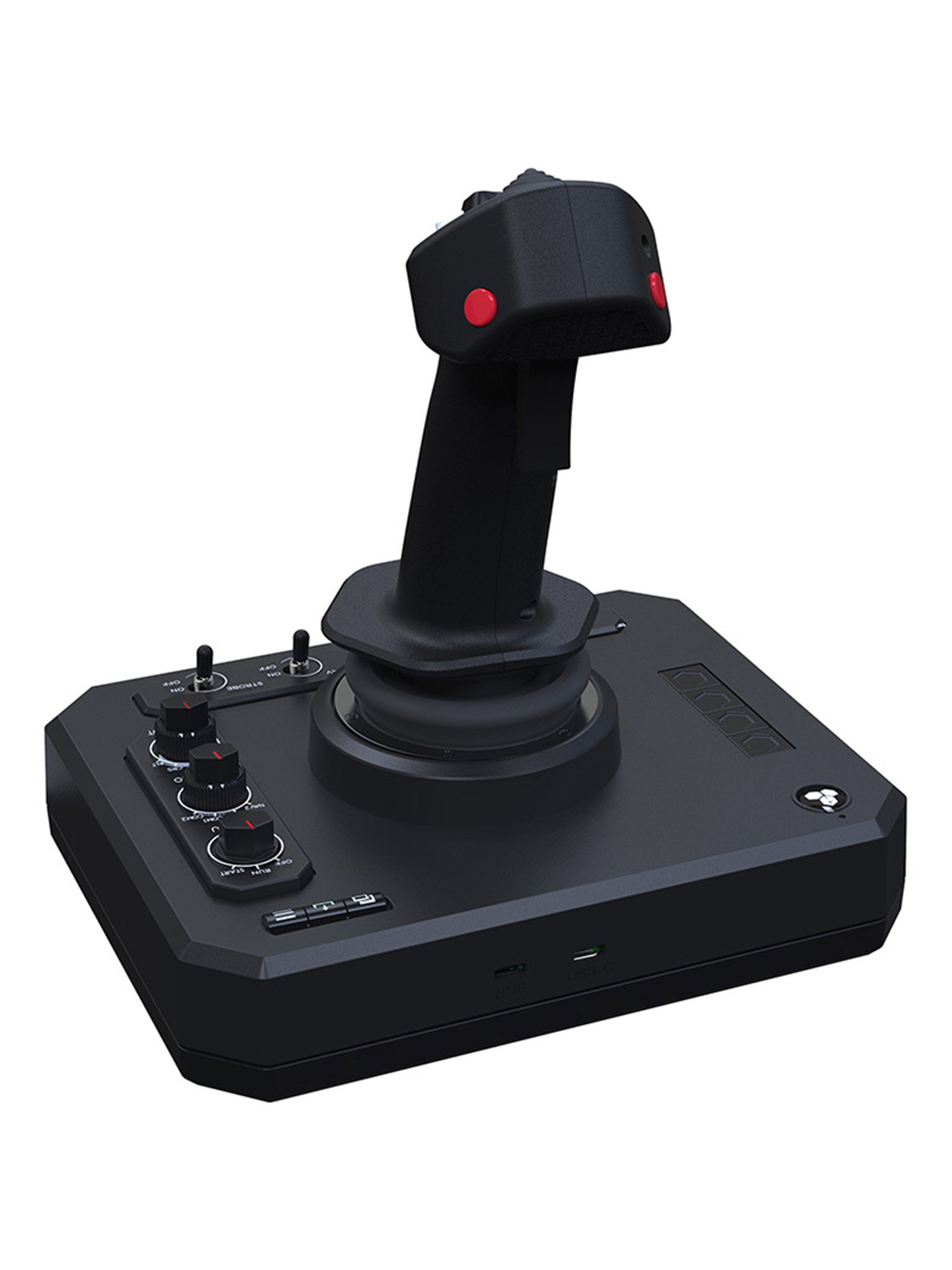Honeycomb Foxtrot Foxstep Aviation Flight Joystick Airbus Joystick Boeing Joystick Hall Magnetic Sensor Handle Microsoft Flight Simulator Xplane/Dcs Honeycomb Foxstep Aviation Flight Joystick