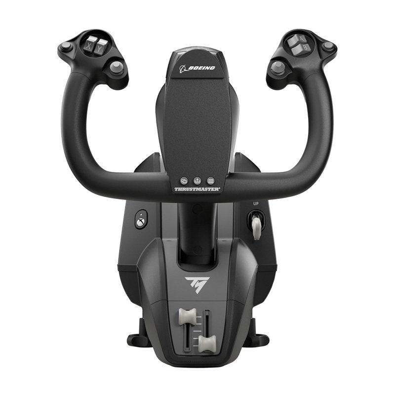 Thrustmaster Yoke Boeing Flight Simulator Joystick Throttle Civil Aviation Model Flight Handle Xplan Officially Authorized Metal Body Supports Xbox and Pc Computers