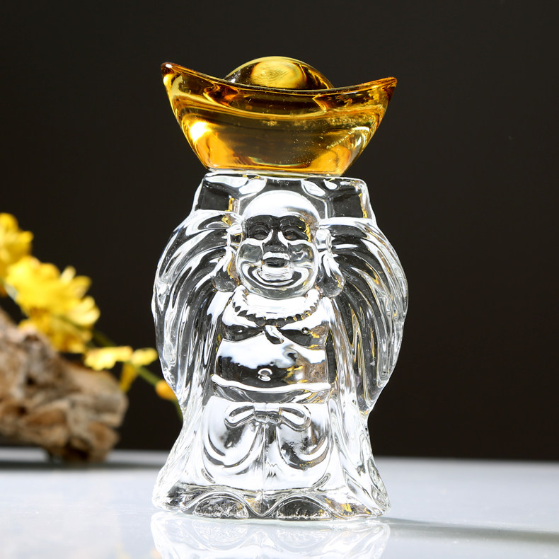 Crystal Guanyin such as to the Milford Buddha Hall to decorate home decorations set up a lonely goods clearance