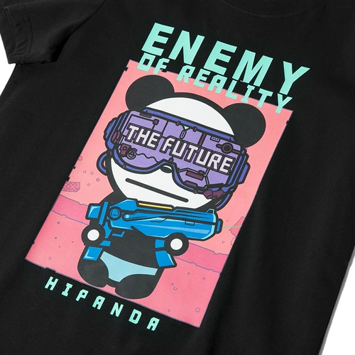 Hipanda Hello Panda Мужская Sai Bo Punk Future Glasss Print
