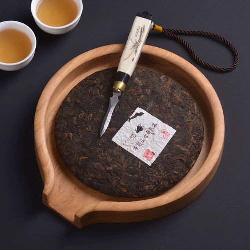 Rogu Divide Tea Drive Деревянный курица pu'er camellia чайный торт коробка сплошной дерево